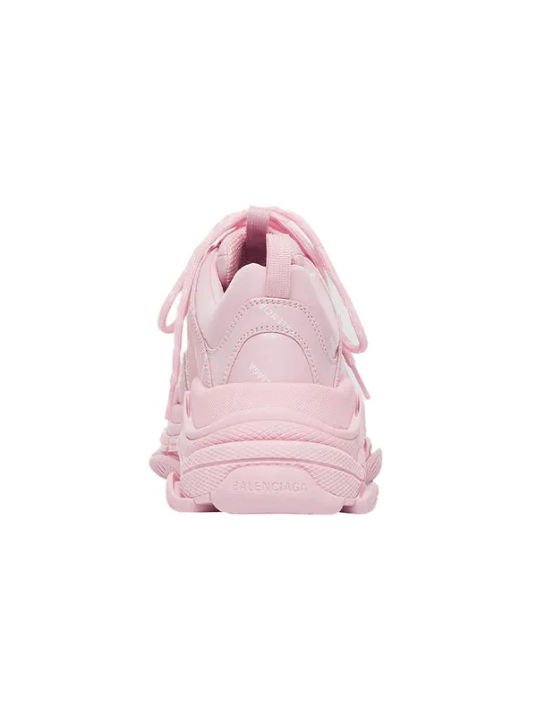 Кроссовки triple s sneaker 'allover logo - pink' Balenciaga — изображение 4 из 4, розовый/красный