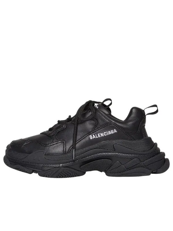 Кроссовки triple s 'black' Balenciaga — изображение 1 из 4, черный