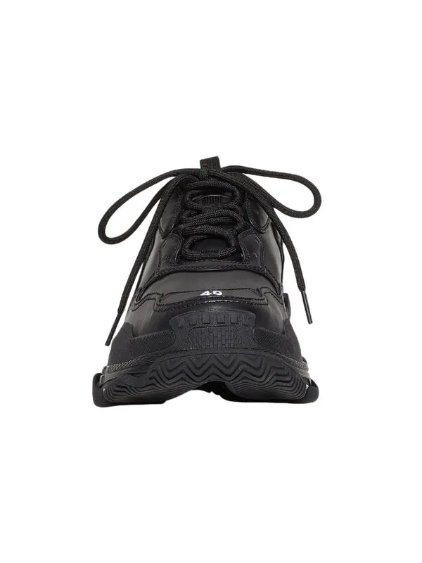 Кроссовки triple s 'black' Balenciaga — изображение 3 из 4, черный