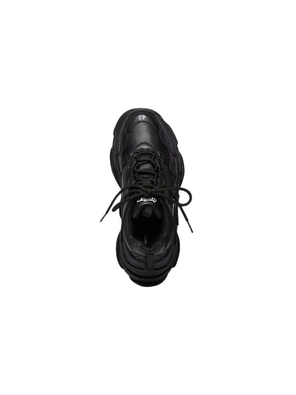 Кроссовки triple s 'black' Balenciaga — изображение 4 из 4, черный