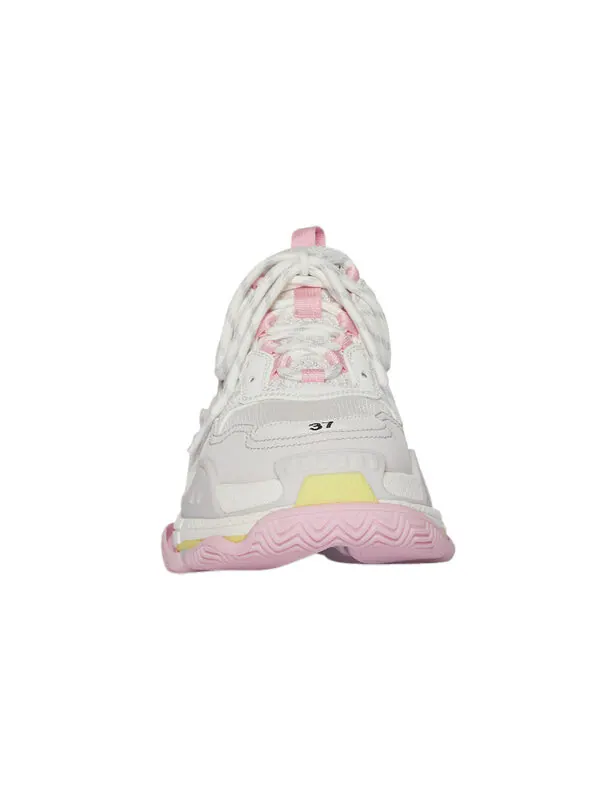 Кроссовки triple s 'white yellow' Balenciaga — изображение 3 из 4, розовый