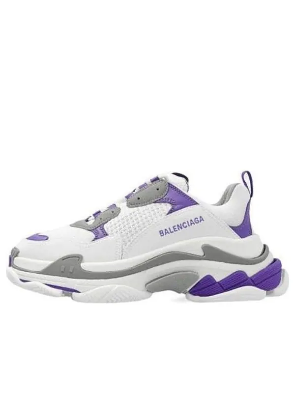Кроссовки triple s 'white purple' Balenciaga — изображение 1 из 4, белый/фиолетовый/серый