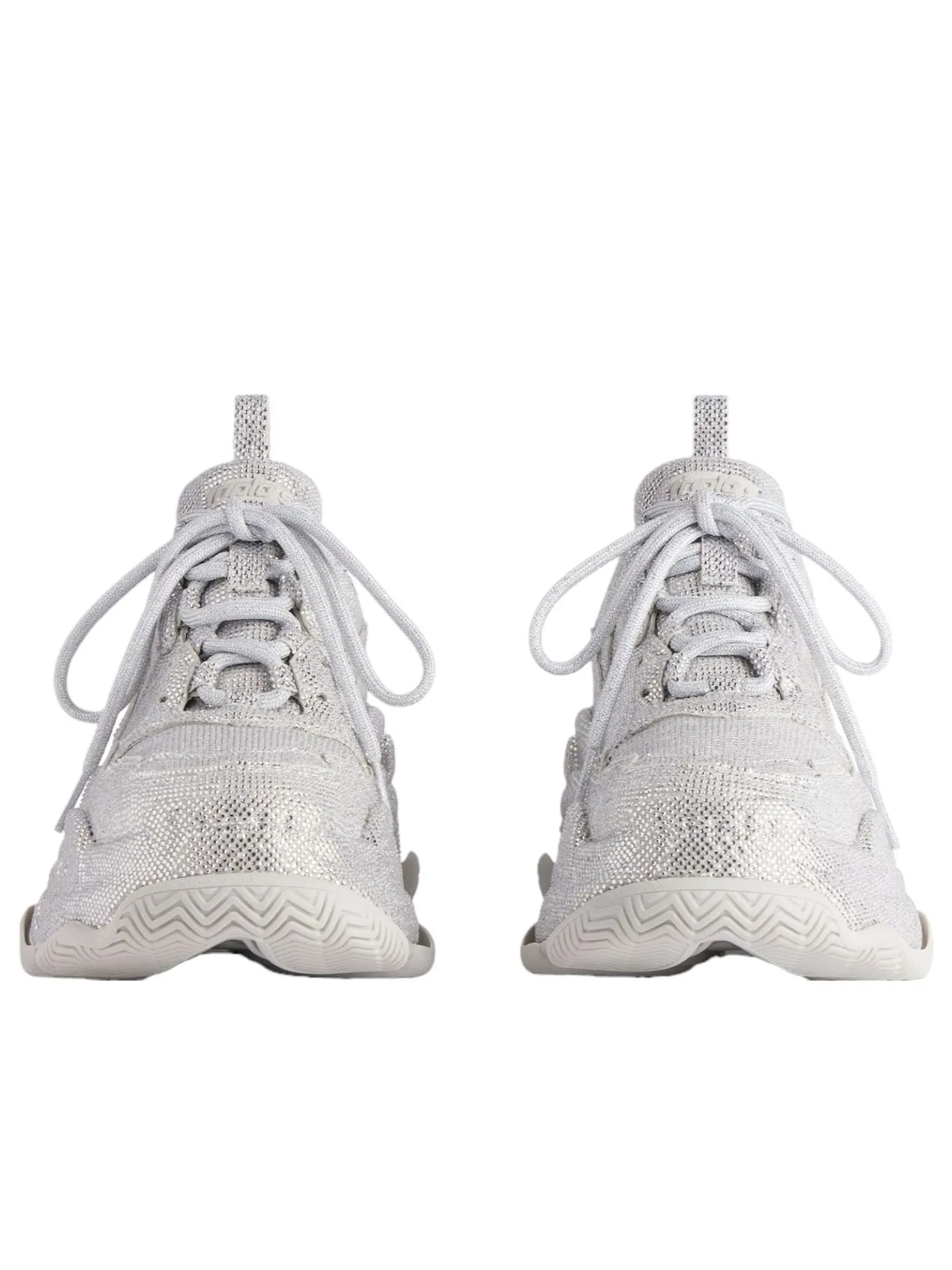 (WMNS) Balenciaga Triple S 'Светло-серые стразы' — изображение 3 из 6, серый/светлый серый