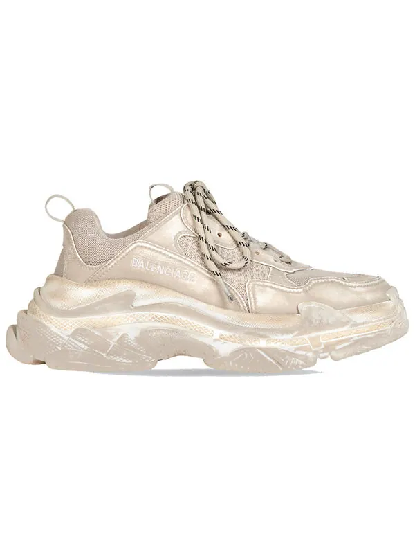Кроссовки triple s sneaker 'light beige faded' Balenciaga — изображение 2 из 4, светлый бежевый