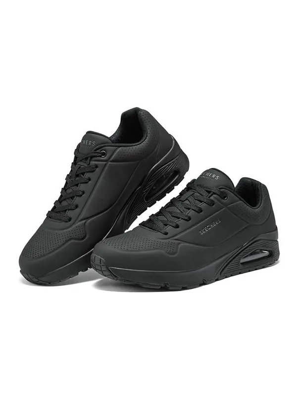 Кроссовки uno 'black' Skechers — изображение 3 из 4, черный