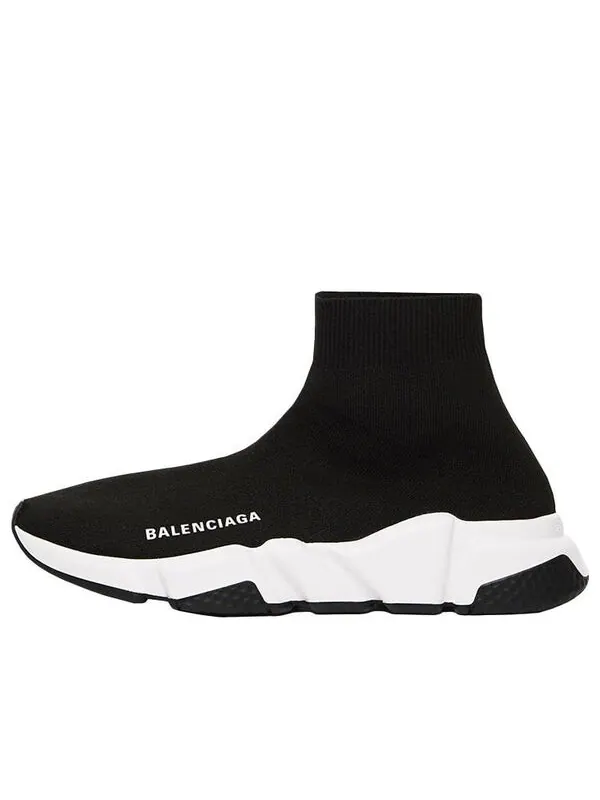 Кроссовки speed trainer 'black' Balenciaga — изображение 1 из 4, черный/белый