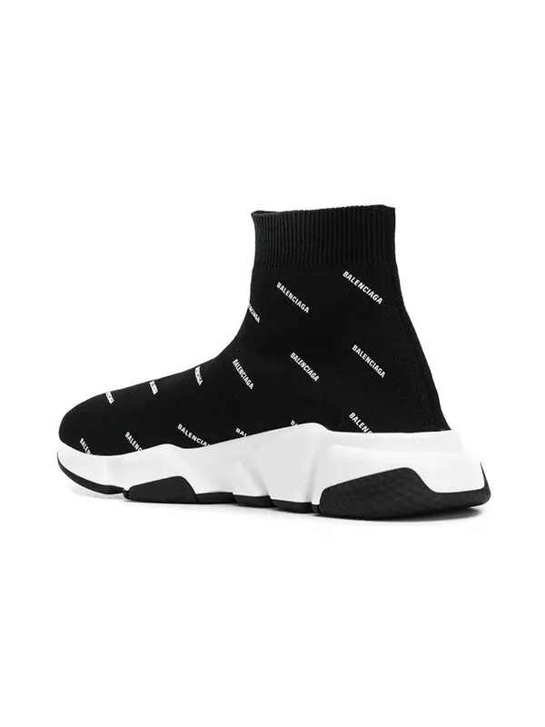 Кроссовки speed trainer 'black white' Balenciaga — изображение 4 из 4, черный