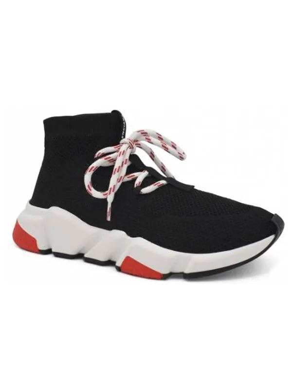 Кроссовки speed 2.0 sneakers 'black white red' Balenciaga — изображение 3 из 4, черный/белый/красный