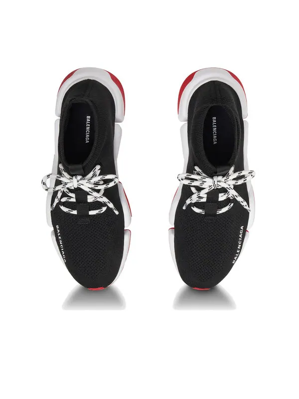 Кроссовки speed 2.0 sneakers 'black white red' Balenciaga — изображение 4 из 4, черный/белый/красный