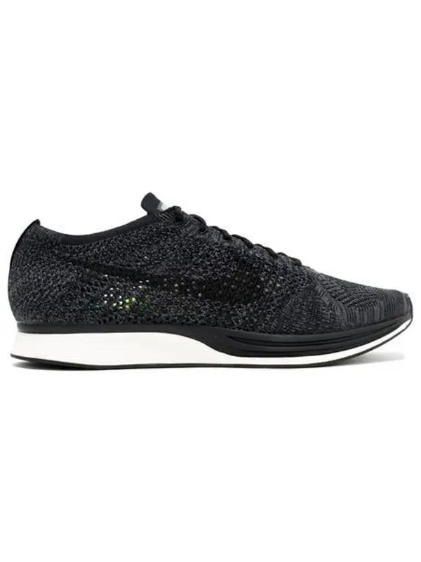 Кроссовки flyknit racer Nike — изображение 2 из 4, черный/черный