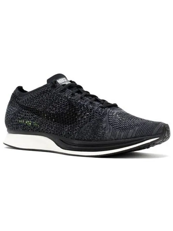 Кроссовки flyknit racer Nike — изображение 3 из 4, черный/черный