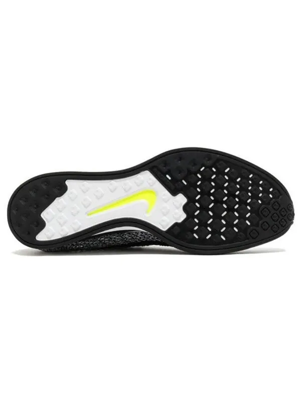Кроссовки flyknit racer Nike — изображение 3 из 3, белый/черный
