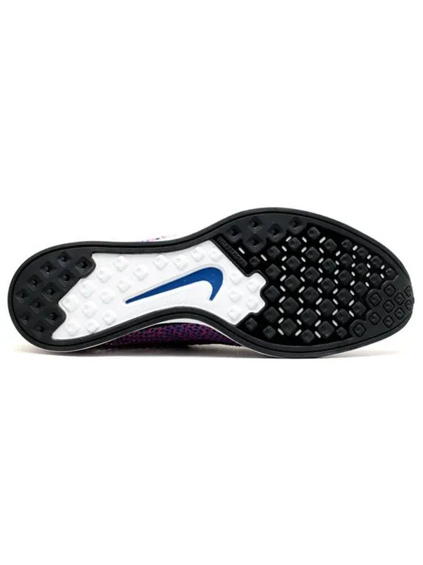 Кроссовки flyknit racer 'indigo' 2014 Nike — изображение 3 из 3, черный-розовый