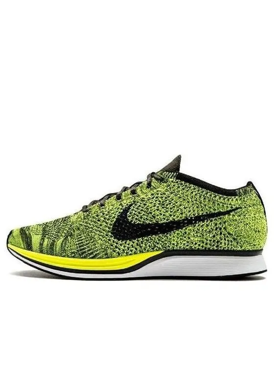 Кроссовки flyknit racer 'volt' Nike — изображение 1 из 4, черный