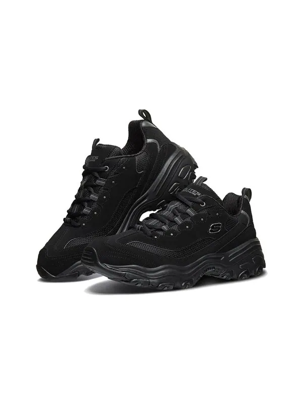 Кроссовки d'lites 2.0 running shoes black Skechers — изображение 3 из 4, черный