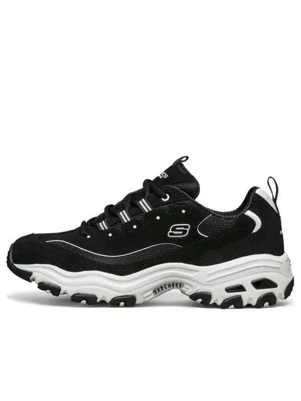 Кроссовки d'lites running shoes black/white Skechers — изображение 1 из 4, черный белый