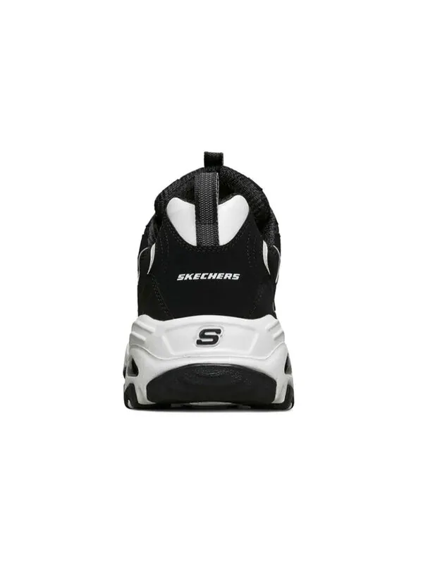 Кроссовки d'lites running shoes black/white Skechers — изображение 4 из 4, черный белый