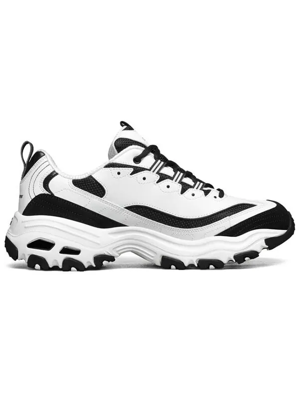 Кроссовки d lites running shoes white/black Skechers — изображение 2 из 4, белый/черный