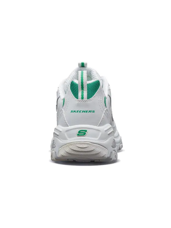 Кроссовки d'lites 1.0 running shoes white/green Skechers — изображение 4 из 4, белый/зеленый