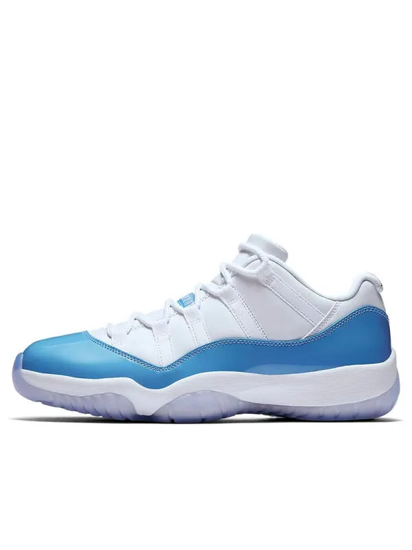 Кроссовки 11 ретро низкие Air Jordan — изображение 1 из 4, белый/синий