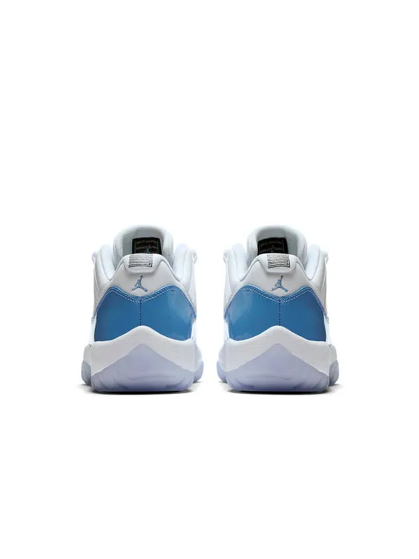 Кроссовки 11 ретро низкие Air Jordan — изображение 3 из 4, белый/синий