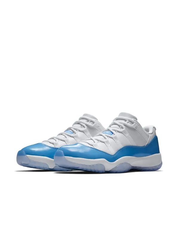 Кроссовки 11 ретро низкие Air Jordan — изображение 4 из 4, белый/синий