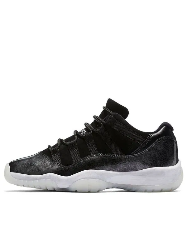 Кроссовки 11 ретро низкие Air Jordan — изображение 1 из 4, черный/белый