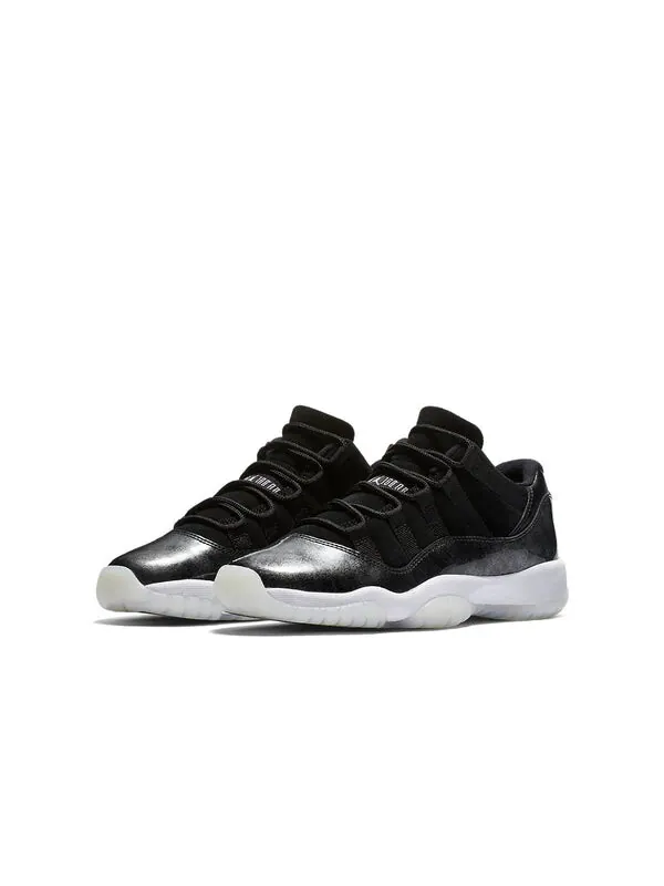 Кроссовки 11 ретро низкие Air Jordan — изображение 3 из 4, черный/белый