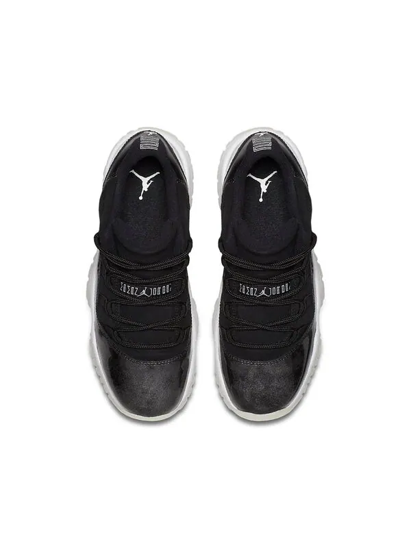 Кроссовки 11 ретро низкие Air Jordan — изображение 4 из 4, черный/белый