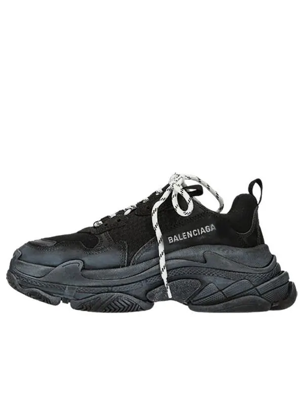 Кроссовки triple s 'black' Balenciaga — изображение 1 из 4, черный