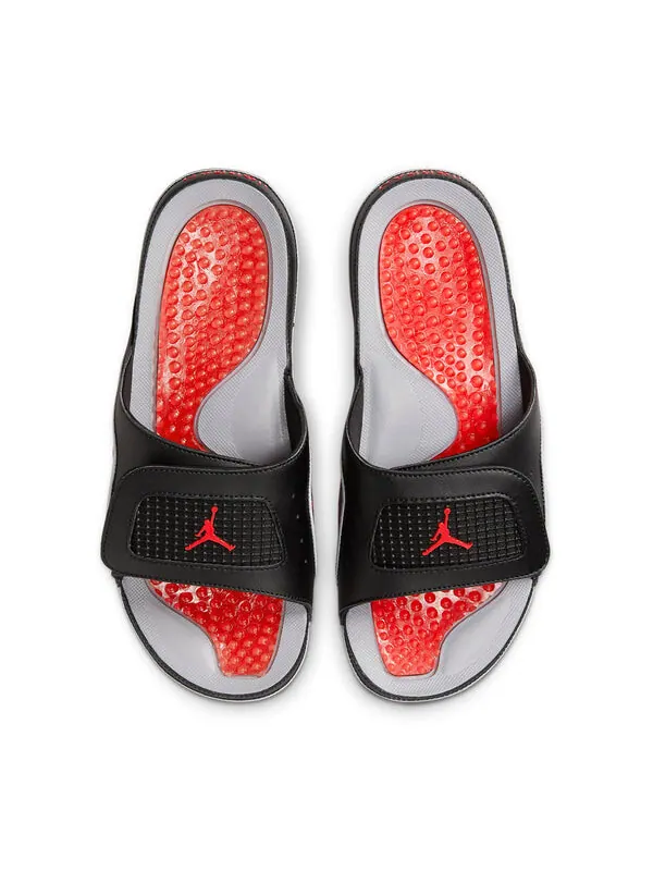 Тапочки гидро 4 ретро слайд Air Jordan — изображение 3 из 4, черный/белый