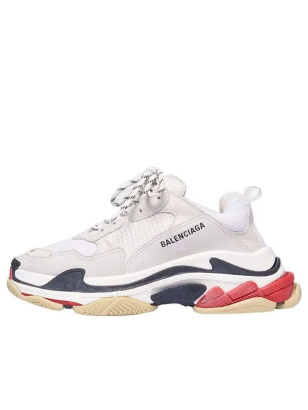 Кроссовки triple s sneaker 'white black red' Balenciaga — изображение 1 из 4, серый/белый