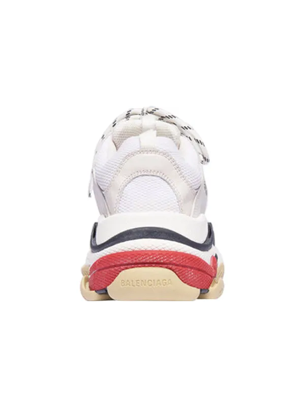 Кроссовки triple s sneaker 'white black red' Balenciaga — изображение 4 из 4, серый/белый