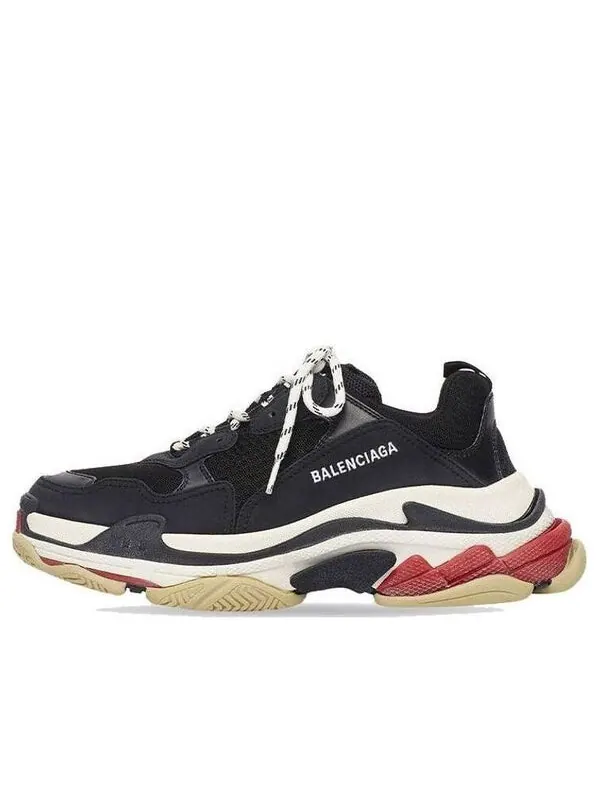 Кроссовки triple s sneaker 'black red' Balenciaga — изображение 1 из 4, черный/белый/красный