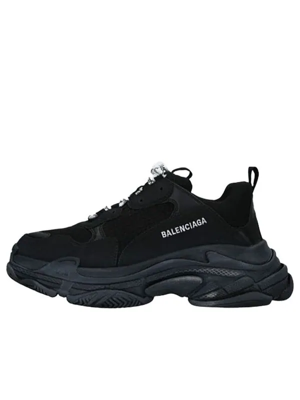 Кроссовки triple s sneaker 'black' Balenciaga — изображение 1 из 4, черный
