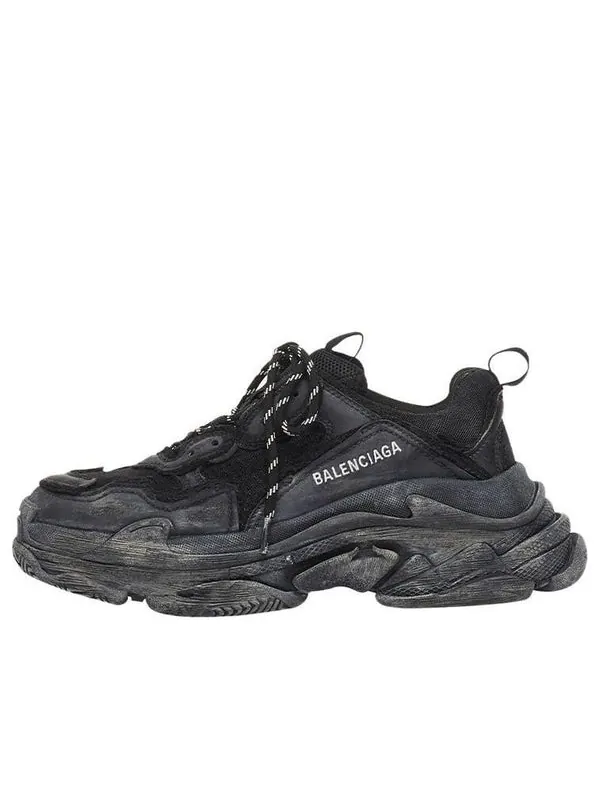 Кроссовки diy triple s 'black' Balenciaga — изображение 1 из 4, черный