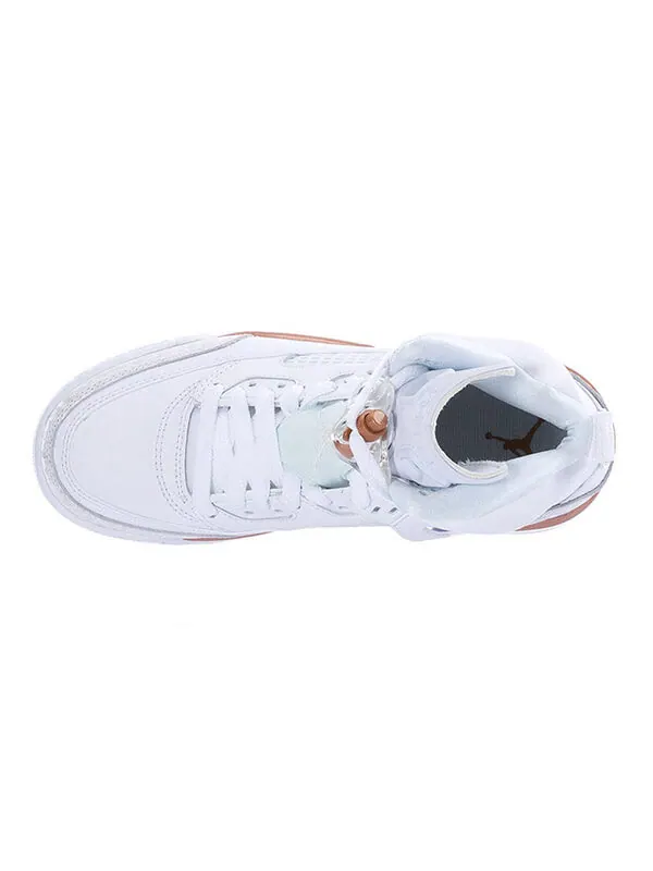 Кроссовки spizike Air Jordan — изображение 4 из 4, белый/розовый