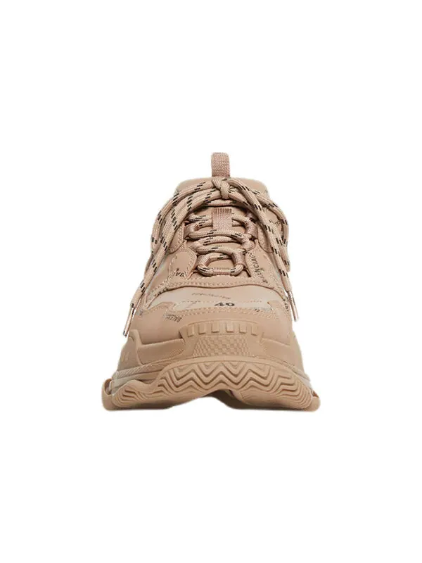 Кроссовки all over logo triple s 'beige' Balenciaga — изображение 3 из 4, бежевый