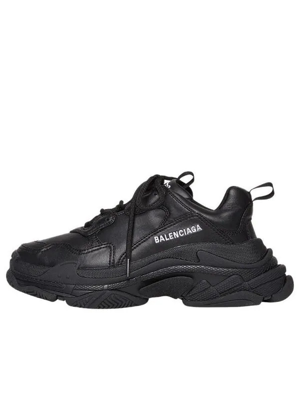 Кроссовки triple s sneaker 'black' Balenciaga — изображение 1 из 4, черный