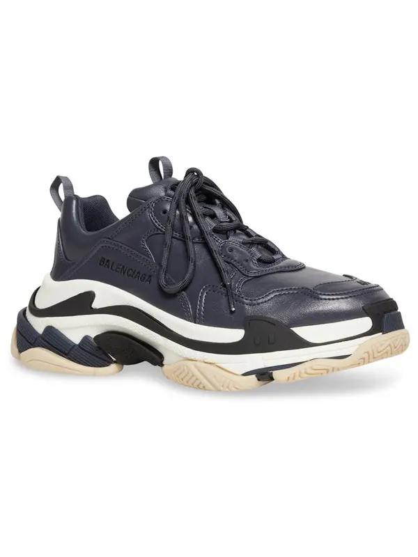 Кроссовки triple s 'stone blue' Balenciaga — изображение 2 из 4, синий