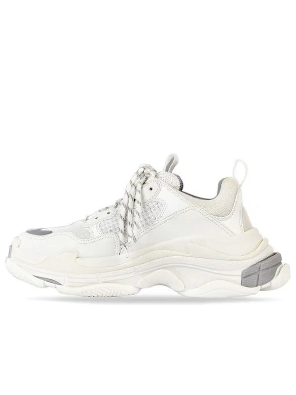 Кроссовки triple s sneaker 'white metal grey' Balenciaga — изображение 1 из 4, белый серый