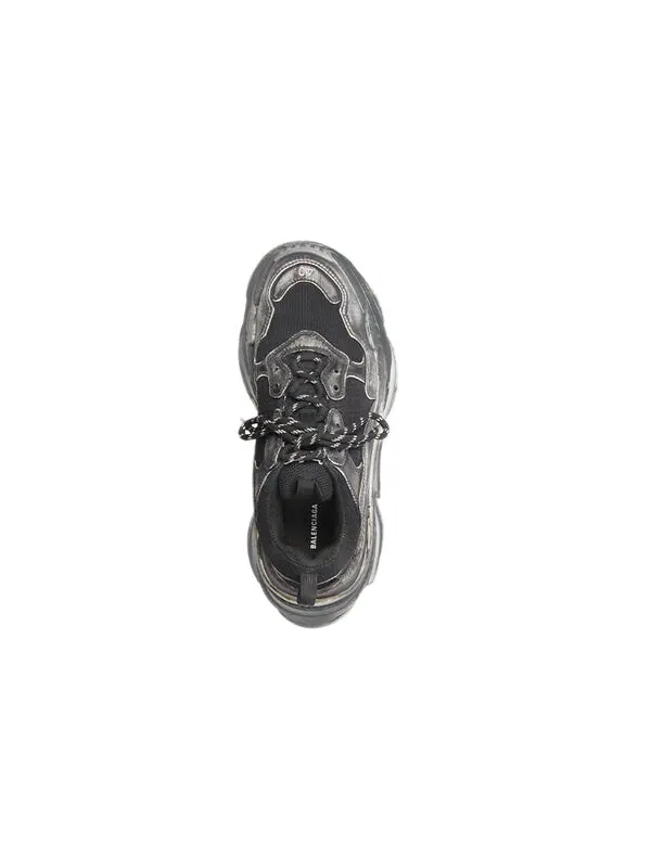 Кроссовки triple s 'faded black' Balenciaga — изображение 4 из 4, черный/серый