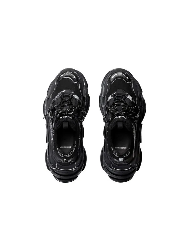 Кроссовки triple s 'black white' Balenciaga — изображение 4 из 4, черный/белый