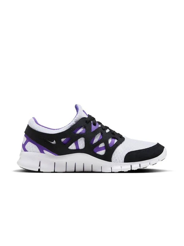 Кроссовки фриран 2.0 Nike — изображение 2 из 4, черный/белый/фиолетовый