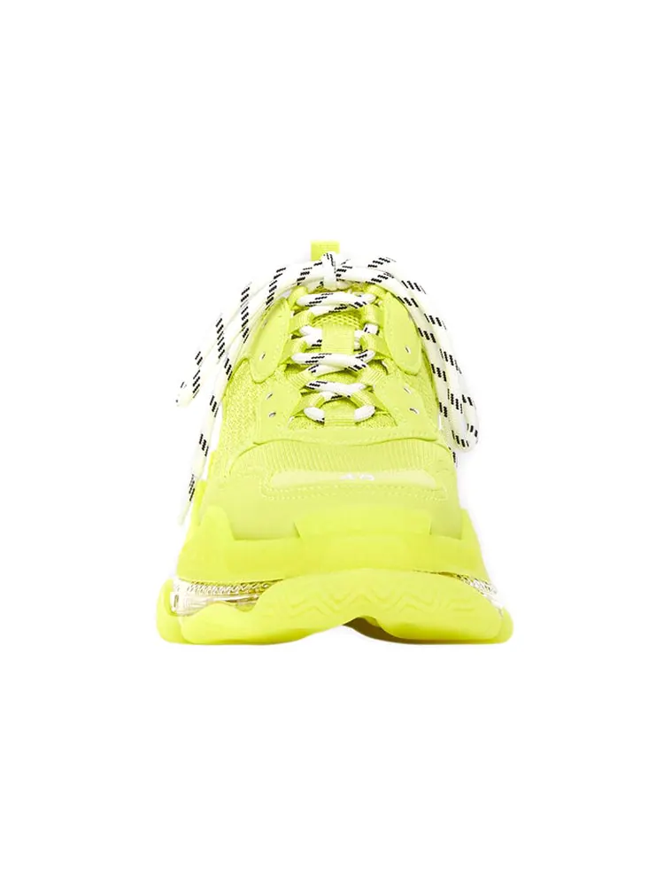 Кроссовки Balenciaga Triple S Sneaker 'Clear Sole Fluo' — изображение 3 из 4, желтый