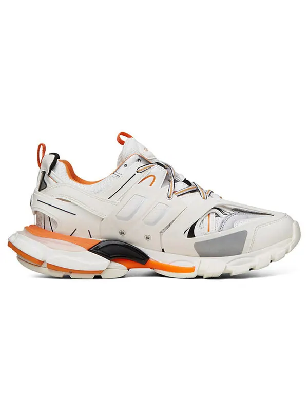 Кроссовки track sneaker 'white orange' Balenciaga — изображение 2 из 4, белый/оранжевый