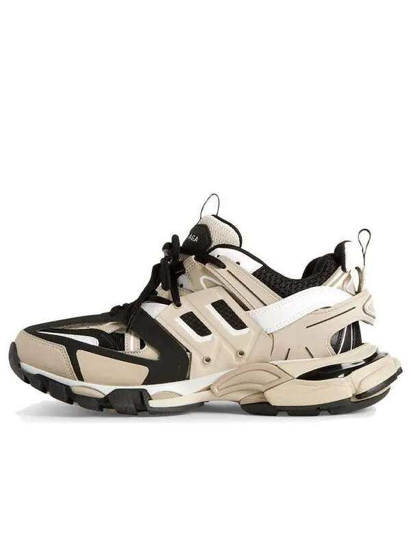 Кроссовки track sneakers 'beige and black mesh and nylon' Balenciaga — изображение 1 из 4, бежевый/белый/черный