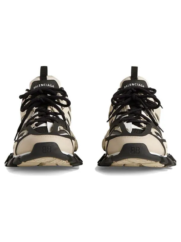 Кроссовки track sneakers 'beige and black mesh and nylon' Balenciaga — изображение 4 из 4, бежевый/белый/черный