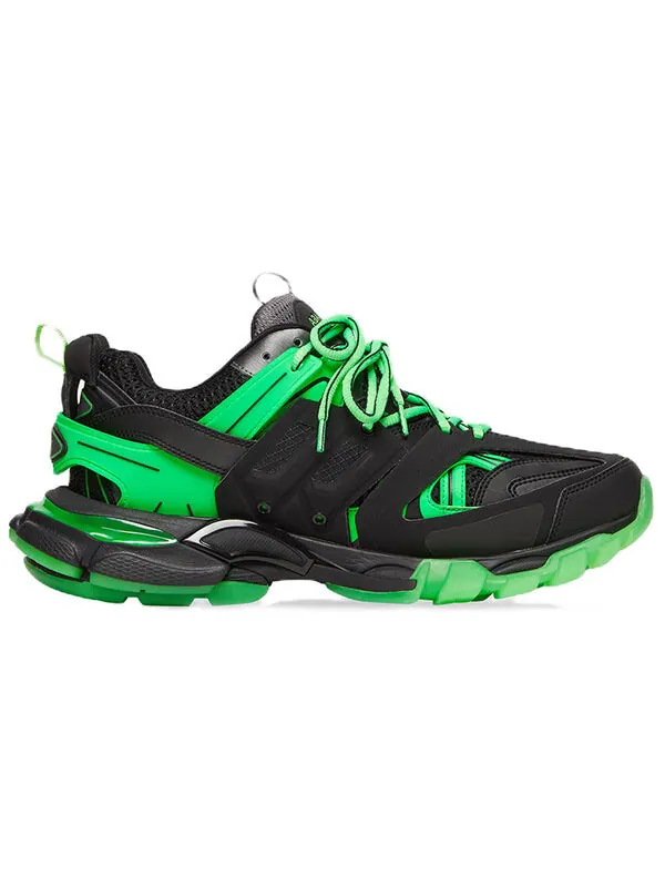 Кроссовки track 1.0 'green black' Balenciaga — изображение 2 из 4, зеленый/черный