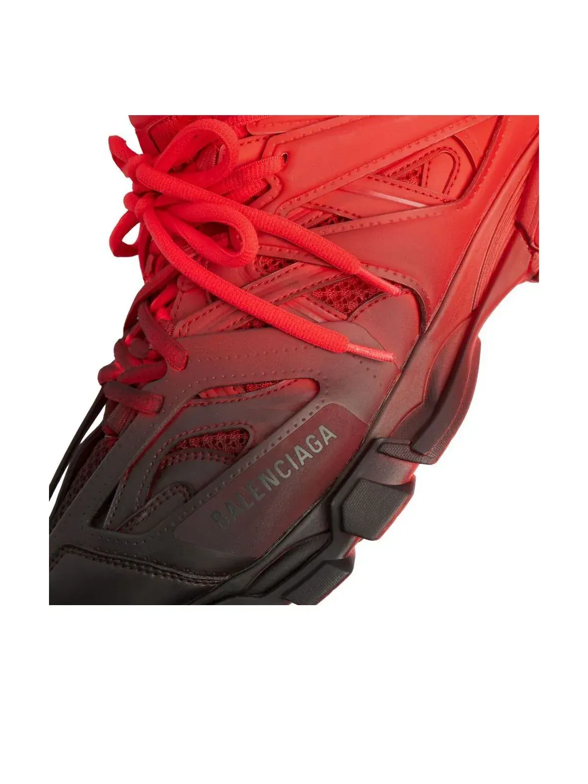 Кроссовки Balenciaga Track Gradient 'Red Black' — изображение 2 из 5, красный